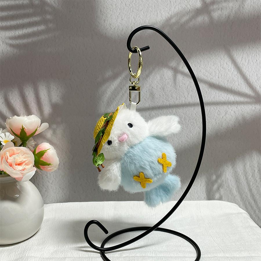 Cute Bird Plush Doll With Short Pile Fabric For Car Keyring And Holiday Gift