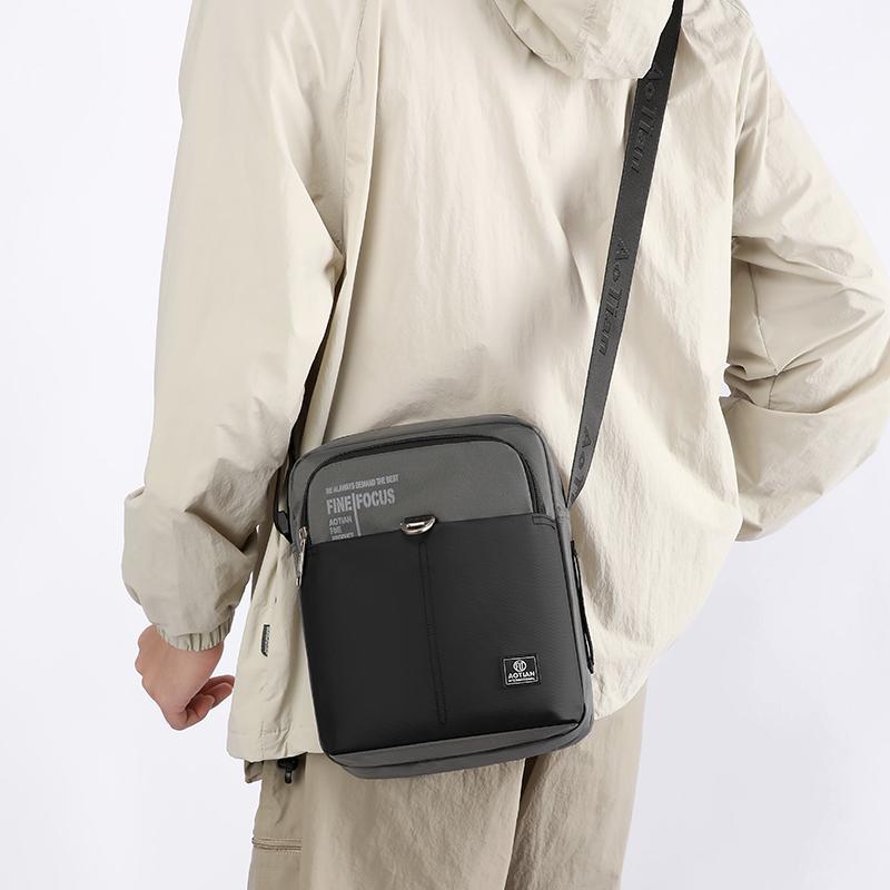 Outdoor Men's Bag Crossbody Bag Oxford Shoulder Bag