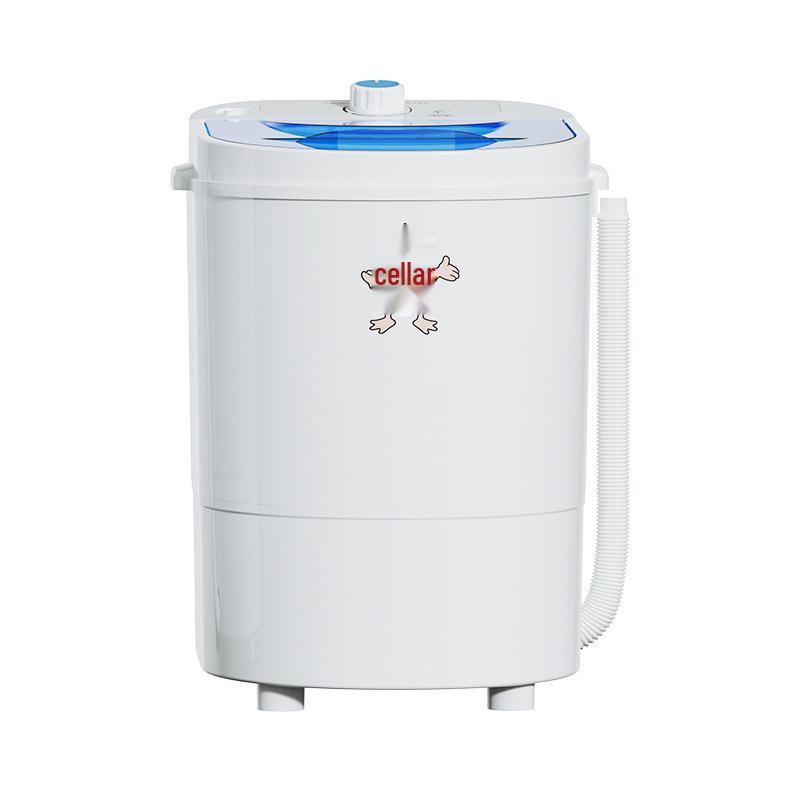 Mini Mașină de Spălat Compactă Semi-Automată pentru Haine de Bebeluș, Șosete, Lenjerie Intimă - Ideală pentru Acasă, Chirie sau Utilizare în Cămin