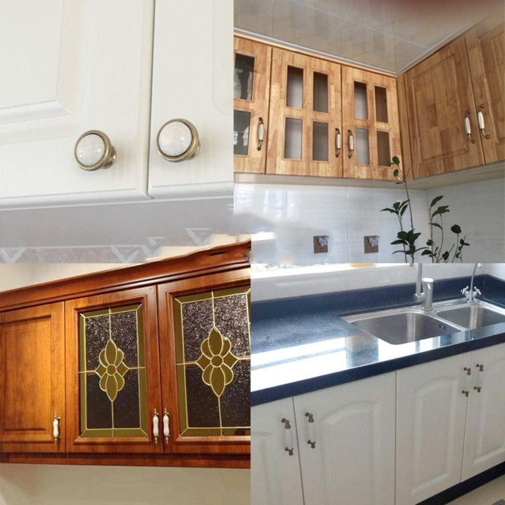 White Ceramic Cabinet Handles Zinc Zinc Zinc Alloy Knobs Drawer Pulls Drawer Knobs  Cabinet Door