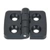 10PCS Plastic Small Hinges Door Bearing Butt Cabinet ABS Hinge With Pre-drilled Countersunk Hole For Box