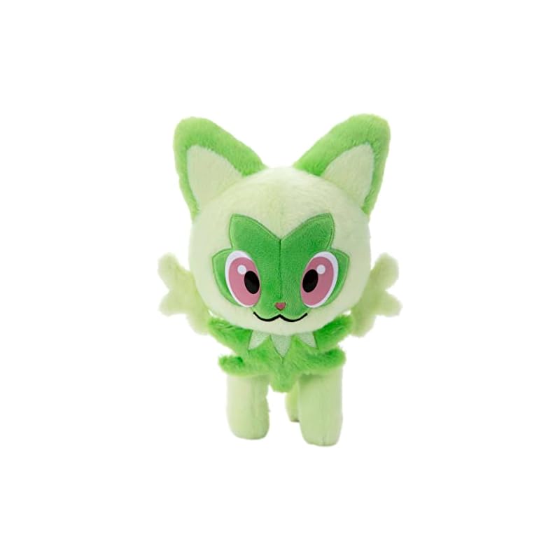 Takara Tomy Arts (TAKARATOMY A.R.T.S) Pokemon I Choose You! Plush Toy Nyaoha, Approximately 22cm Tall