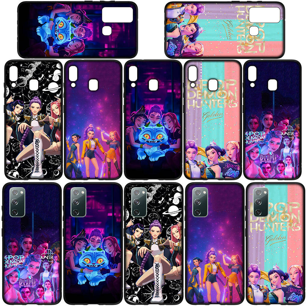 Capa de Celular para iPhone 17 16 15 Xiaomi Poco F8 F7 X7 X6 M8 C85 C75 C71 Redmi Note 14 13 11 12 Pro Max A4 14C 13C 15C Zoey KPop Demon Mira Rumi Hunter X