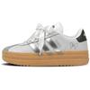 VL Court Bold Moonlight Ballet Low Top Skateboard Shoes Women's Silver White IH3083(Team2400-)