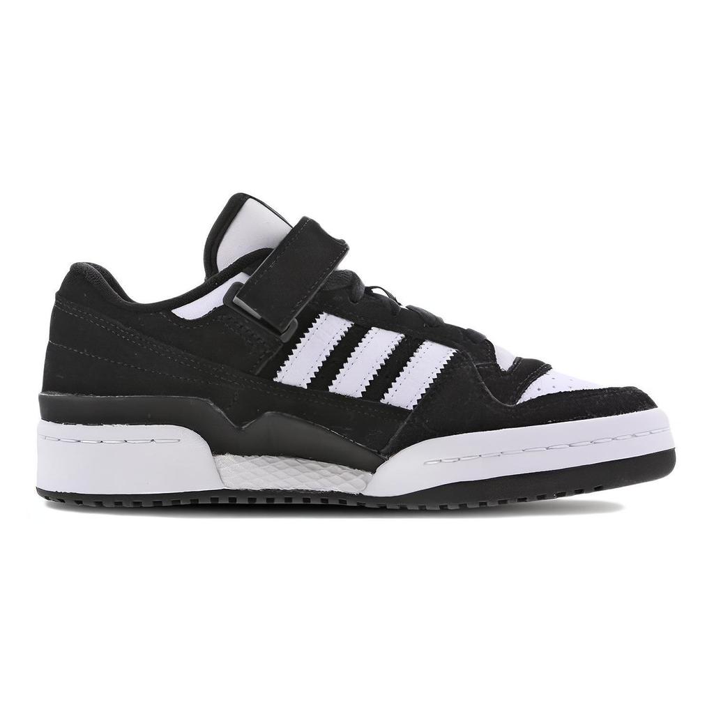 Adidas Originals Forum Low Langlebige Low-Top Skate-Schuhe Kinder-Sneaker Schwarz Weiß GZ3907