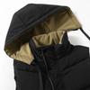 Plus Size L-5XL Fashion Winter Men's Sleeveless Jackets Hooded Thick Outerwears Man Warm Vest
