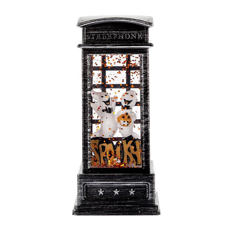 Halloween Pumpkin Lantern Ghost Lantern Ghost Festival Skull Wind Lantern Halloween Night Light Desktop Ornament Candle Lantern