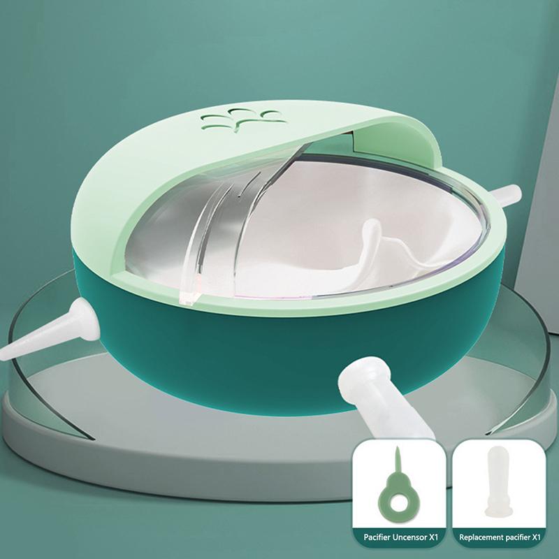 Bionic Self Feeding Device Milk Bowl With 4 Nipple Pet Milk Feeder For Nursing Puppy Milk Feeder Baby Pet/Puppies/Kitten/Cats