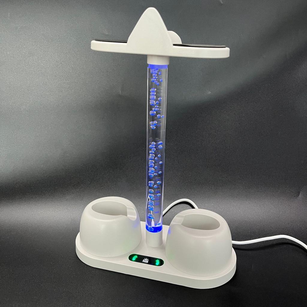 Geeignet für Meta Quest 3 Ladegeräte Geeignet für Meta Quest 3 Ladestation RGB Licht Aufbewahrungshalterung