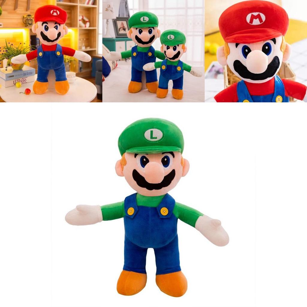 Entzückendes Mary Plüschtier Cartoon Mario Puppe Kissen für Kinder Geburtstagsgeschenk