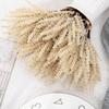 2 Pcs Artificial Wheat Stalks Faux Corn Stalks Bouquet Fake Wheat Ear Blossoms for Home Kitchen Office Flower Arrangement Wedding