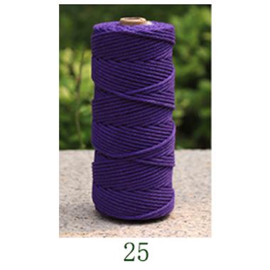 Braided Rope 2mm 3mm 4mm 5mm Cotton Tassel Thread