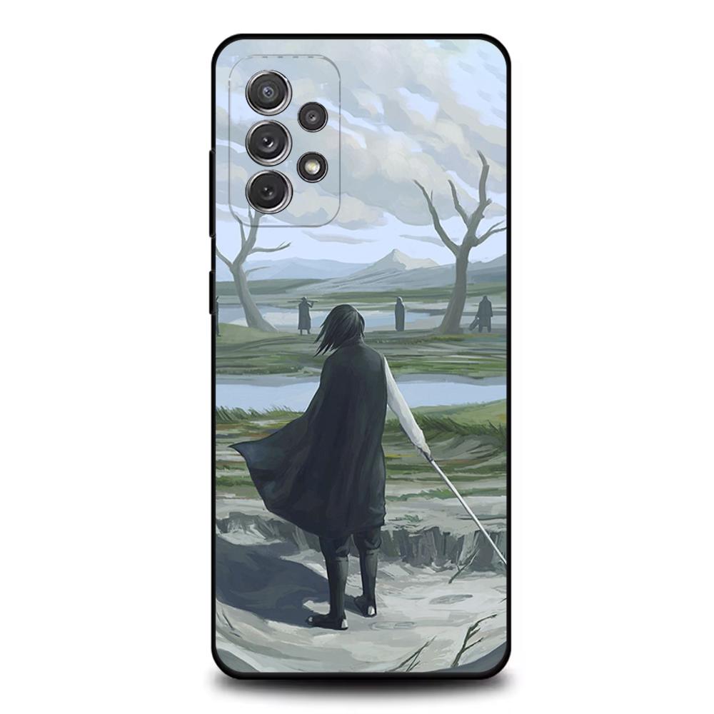 Anime U-Uchihas S-Sasuke Phone Case For Samsung S25,S24,S21,S22,S23,S30,Ultra,S20,Plus,Fe,Lite,Note,10,9,5G Black Cover