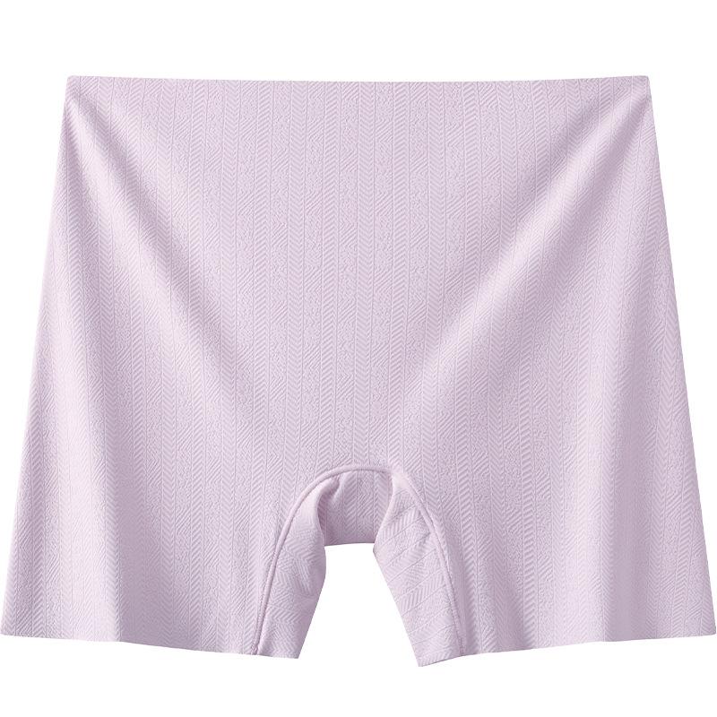 Women's Spring and Summer New Two in One Silk Crotch Anti Glare Safety Underwear