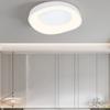 LED Ceiling Light 23.6 Inch 3000K to 6500K Stepless Dimmable Modern Flush Mount Ceiling Light Fixture with APP Remote Control for Bedroom