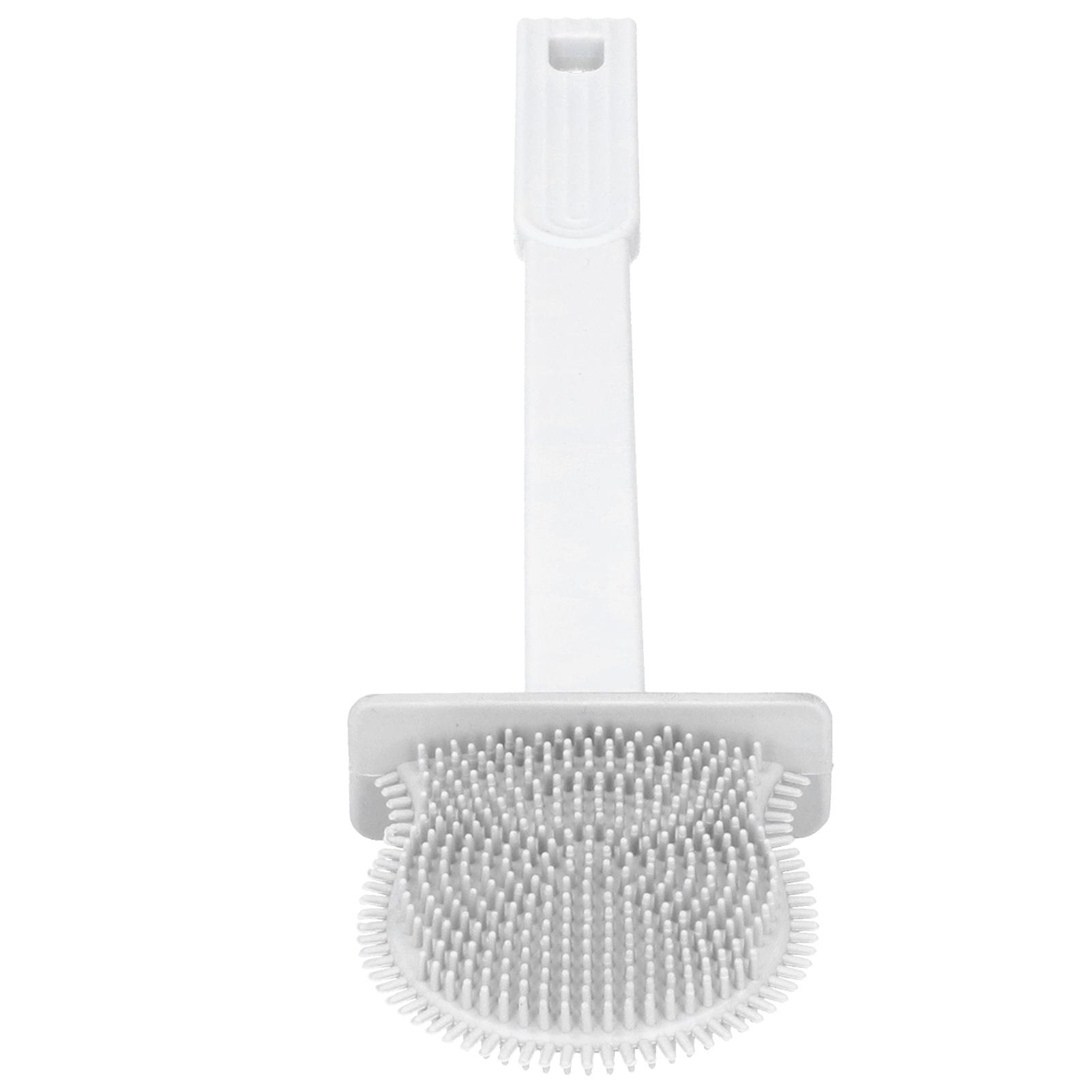 

Household WallMounted Toilet Brush Cleaning Tool Toilet Cleaning Brush for Bathroom Use(Gray )