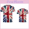 Klassisches Union Jack T-Shirt Für Männer Frauen Und Kinder Lässiges Und Schlichtes Design