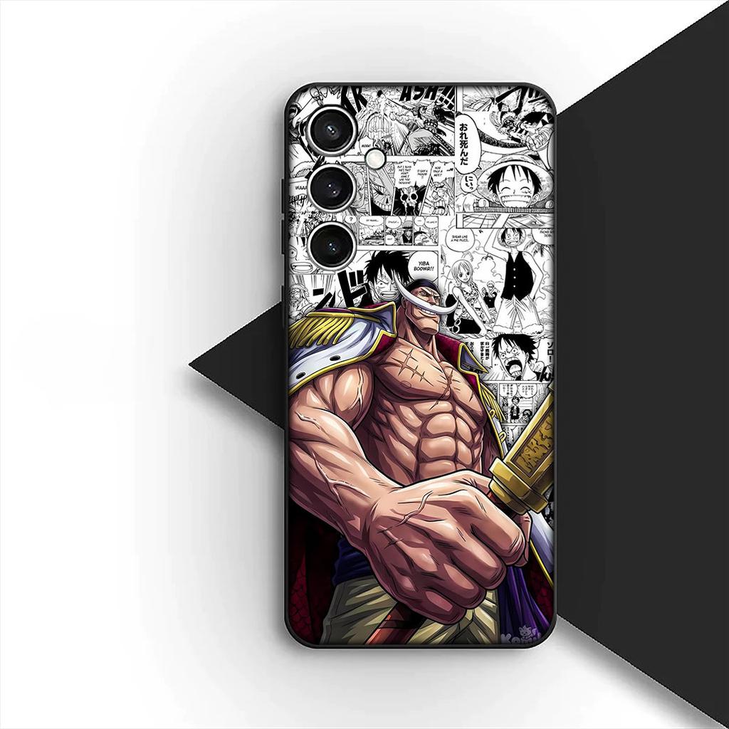 Cover for Samsung Galaxy S24 S25 S23 FE Ultra Plus S7 Edge S25+ S23+ A56 5G Casing Phone Case Anime Usopp One Luffy Piece