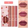Liquid Lipstick Matte Finish Hydrating Lipstick Long-lasting Set Moisturize Non-stick Cup Lipstick Matte Beauty Lip Gloss