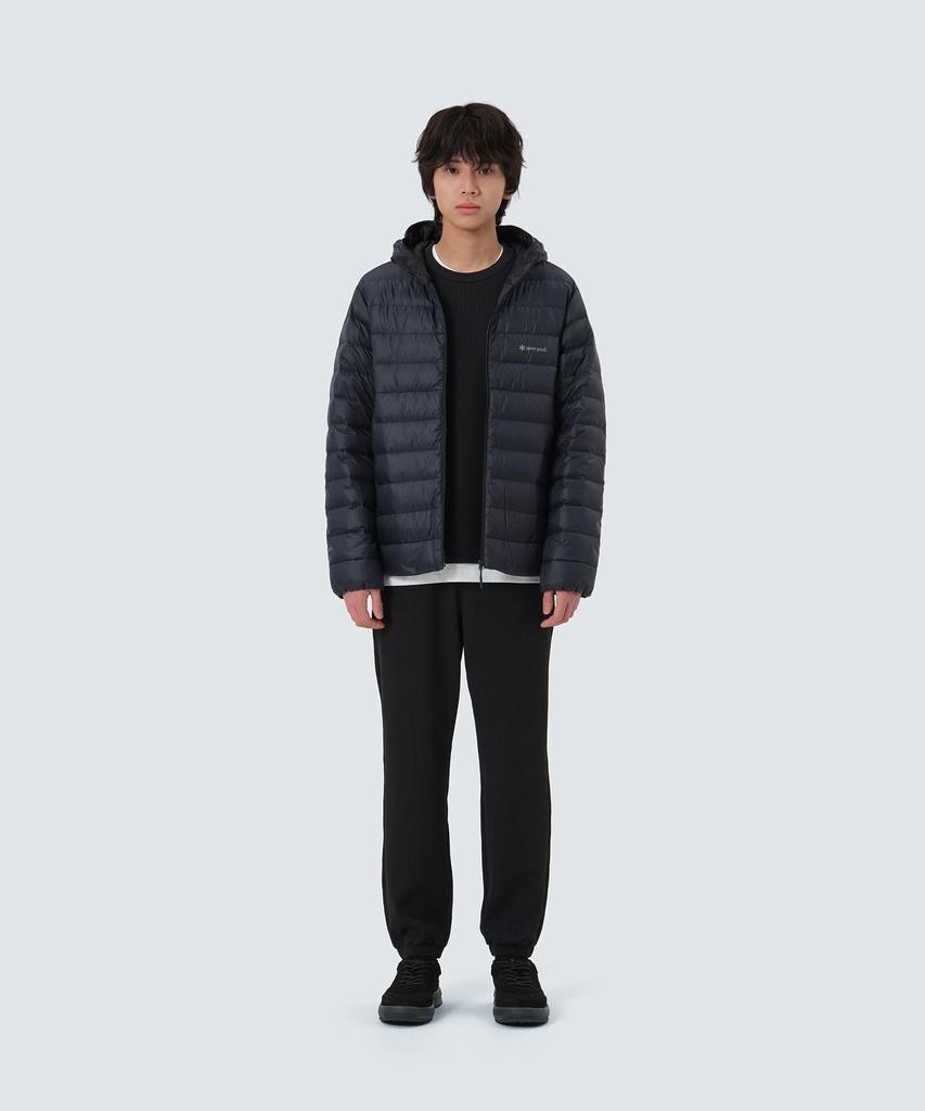 Snow Peak Pertex Lightweight Down Jacket and Size M GS-S25WMPDJ12, Outerwear, Down-Insulated, Men's Women's, Black,