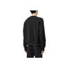 Y-3 FW22 Logo Print Crew Neck Long Sleeve Sweatshirt Men sweatshirt Black HM5036