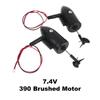 1 Set Waterproof Propeller 7.4V 12V Underwater Thruster 390 Brushed Motor Engine With 3-Blades Propeller For Rc Bait Boat Parts