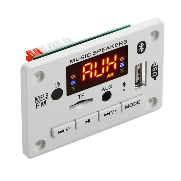 5 V 12v MP3 Decoder Decoding Board Module Bluetooth 5.0 Car USB MP3 Player WMA WAV TF Card Slot / USB / FM Remote Board Module