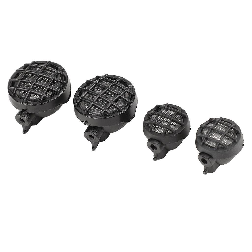 RC Round Light Cover Easy Install Plastic RC LED Light Cover for Traxxas for Hsp for Redcat for Axial Scx10 for D90 for