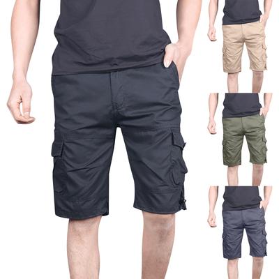 Men's Lightweight Cargo Shorts with Multi-Pockets, Quick-Dry Fabric, Perfect for Outdoor Activities and Casual Wear