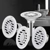 Stainless Steel Round Sink Strainer Cover Hair Catcher Sink Drain Plug  Bathtub