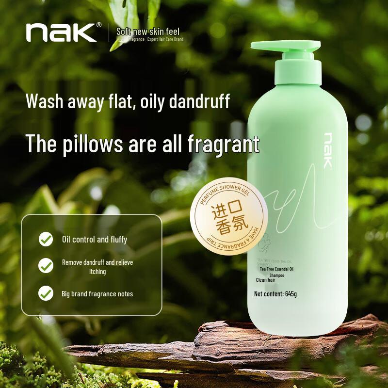 nak Tea Tree Anti-Dandruff Oil Control Shampoo