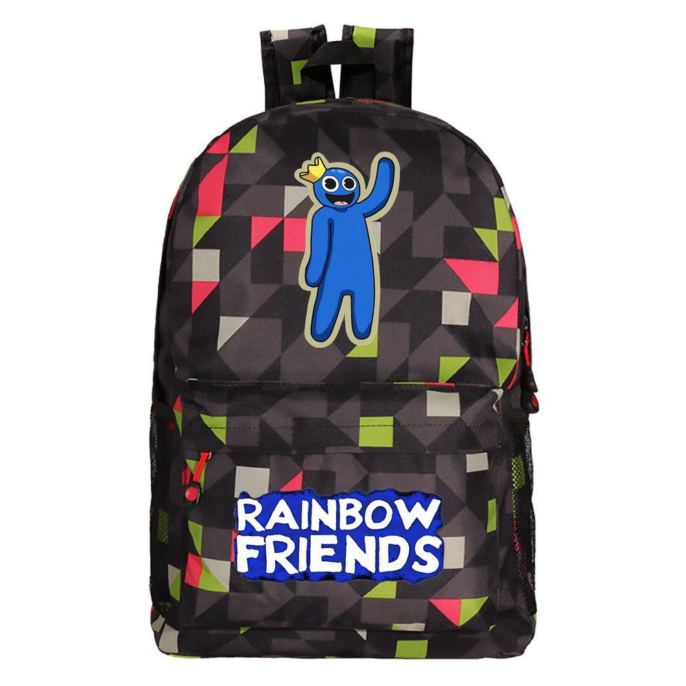 Roblox Rainbow Friends Large Capacity Student Backpack Bag Book