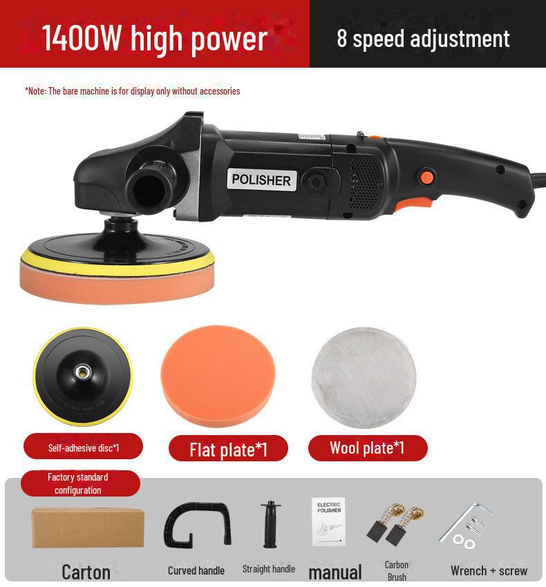 8-Speed Car Polishing & Waxing Machine, 220V