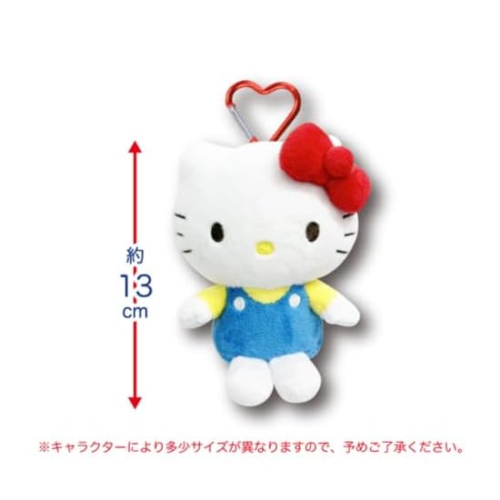 Hatakeyama Shoji Mascot Pouch with Carabiner Hello Kitty Total Length 13cm 63202408