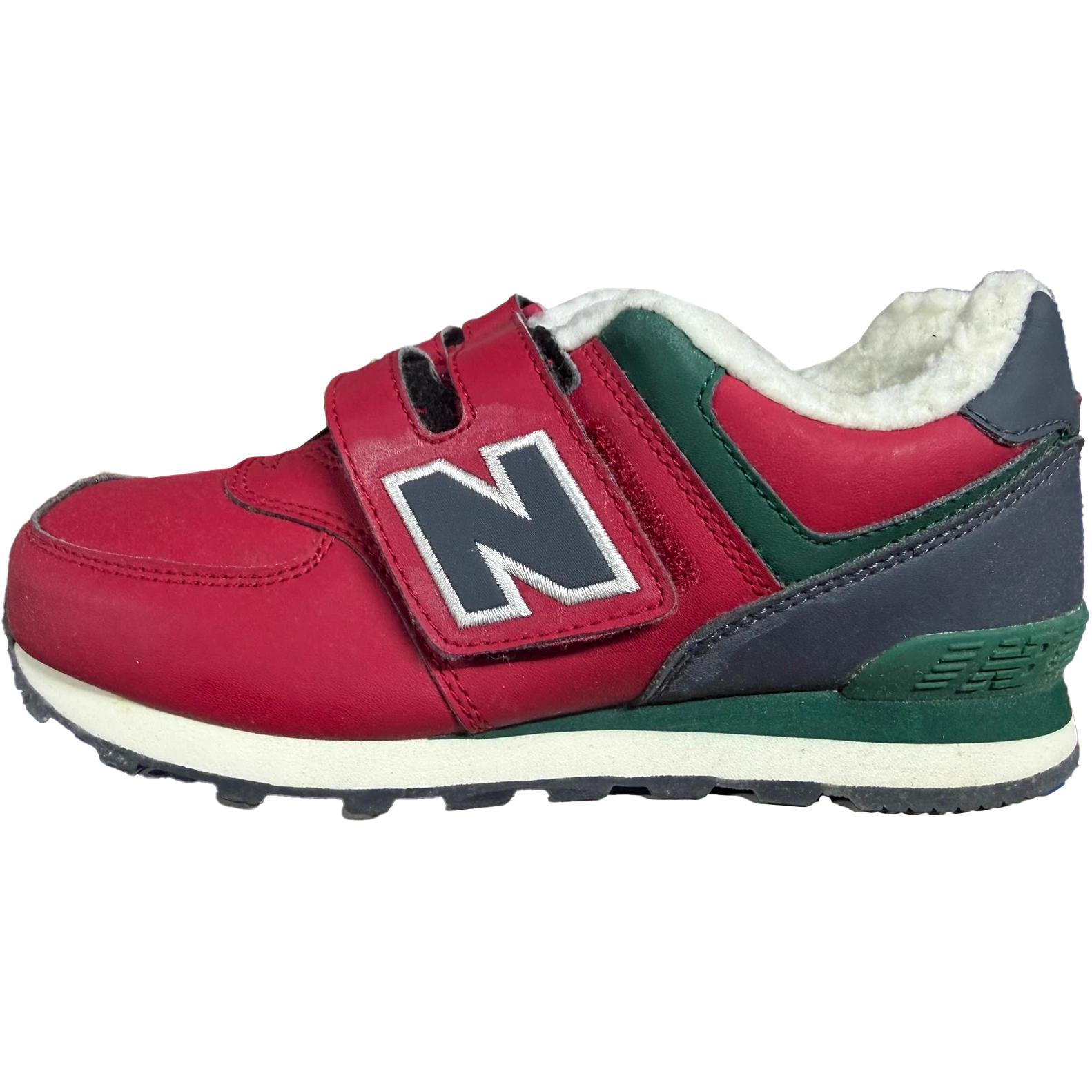 New Balance NB 574 Low top Kids Lifestyle Shoes Red Kids  KV574IFY 32.5