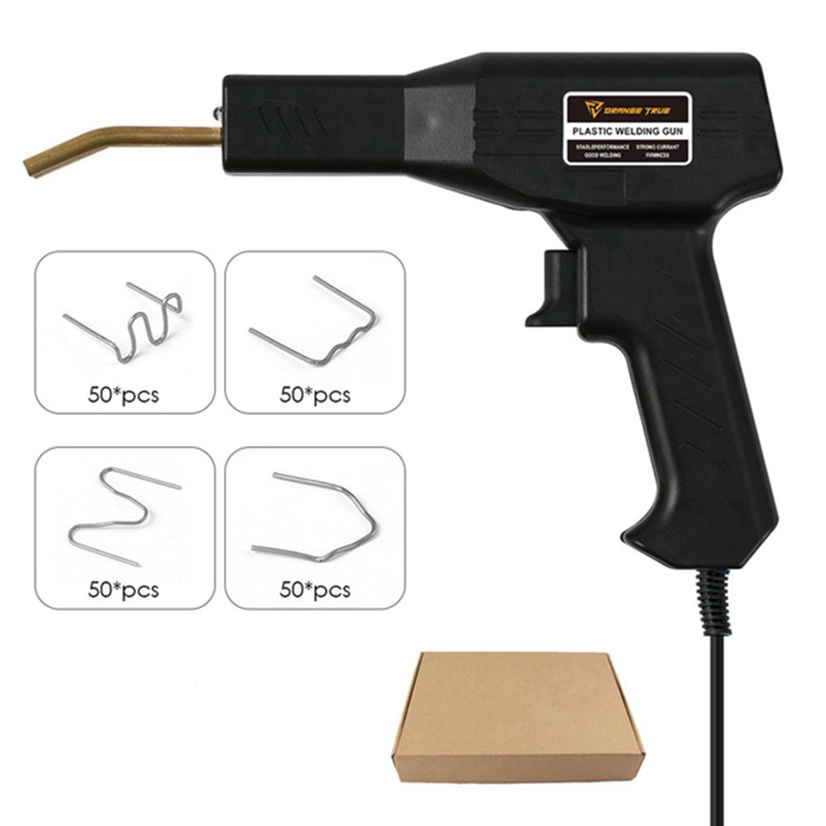 

Ремонт бампера, 50 Вт, сварочный пистолет для пластика 220 В, ремонт автомобильного бампера, сварочное оборудование для пластика с 4 типами сварочных гвоздей, используемых для деталей