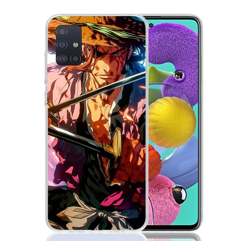 Bleach Kyoraku Shunsui Phone Case For Samsung Galaxy A52 A32 A22 A12 A02S A50S A30S A51 A31 AA71 Note 20 Ultra 10 S10 Plus Galax