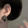 Women's Commuting Retro Square Ear Buckle Earrings
