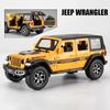 1/22 Jeeps Wrangler Rubicon Legierungsmodellauto Spielzeug Diecasts Metallguss Rückzug Sound und Licht Auto Spielzeug für Kinder Fahrzeug
