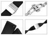 [Import King Original] Watch Parts - Compatible with Franck Muller Long Island 5850 - Rubber Strap, Pattern 4, Aftermarket, Black, 18mm
