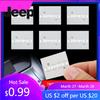 Voor Jeep 3D Aluminium Auto Interieur Stickers Embleem Decoratie Voor Jeep Grand Cherokee Wrangler Renegaed Compass Patriot Libert