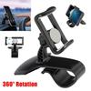 Black Car Phone Holder HUD Dashboard Mount Clip Accessories For Mobile Phone GPS