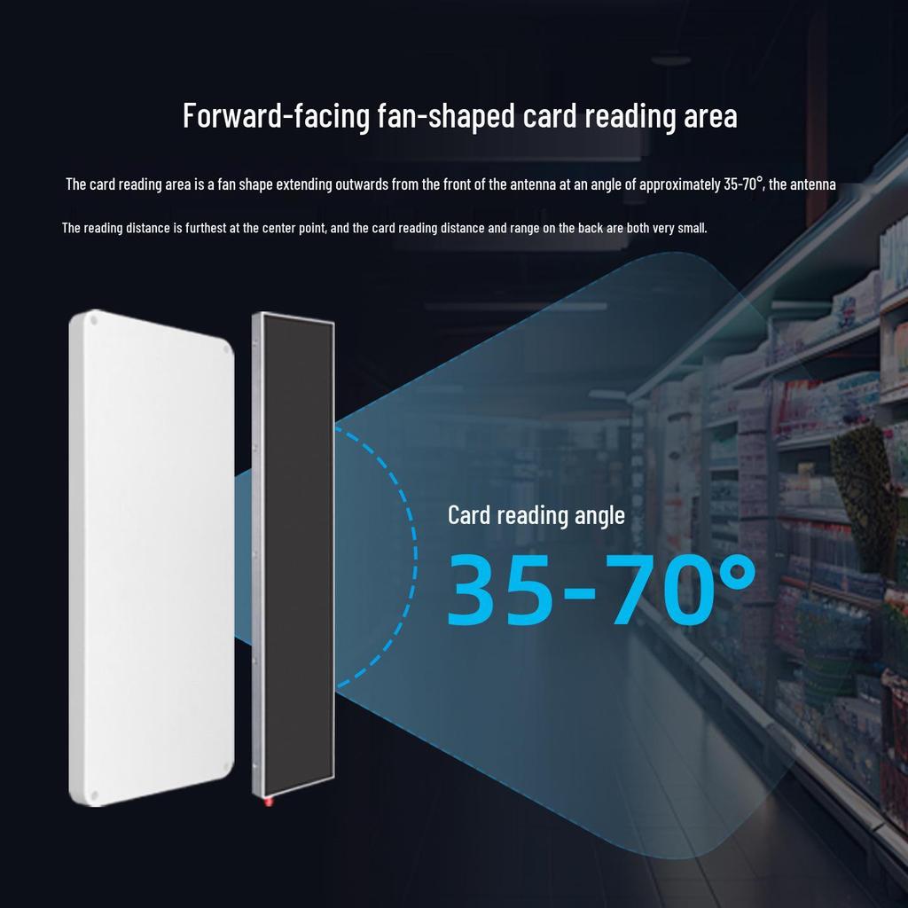 915MHz UHF Near-Field RFID Flat Antenna for Unmanned Retail and Archive Management