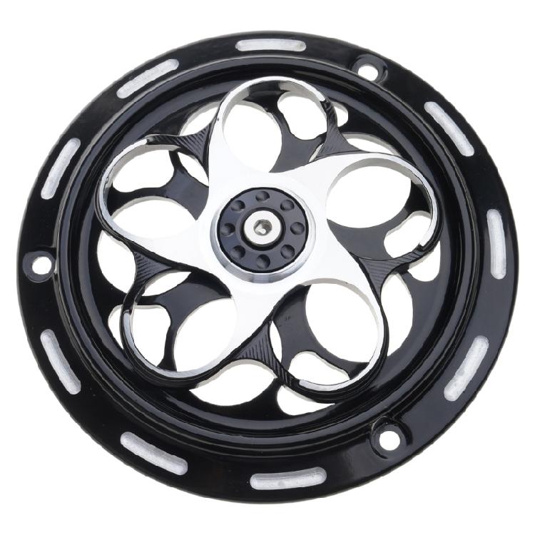 Universal Motorcycle Engine Protector Thermal Dissipation Cooling Fan Cover 145mm Engine Radiator Guard