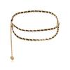 Retro Sexy Fashion Multi-Layer Body Chain, Personalized Geometric Portrait Chain Flannel Waist Chain