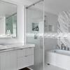Lace Edging Wall and Window Clings - Modern Glass and Mirror Stickers for Decoration (021)