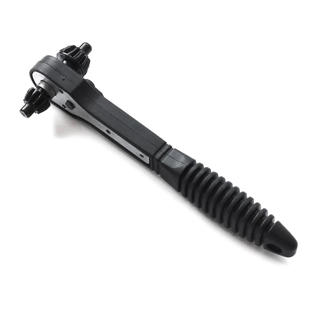 2 in 1 Drill Chuck Key Wrench Multi-function Hand Drill Key Chuck Drill Ratchet Spanner Wrench Tool Accessories