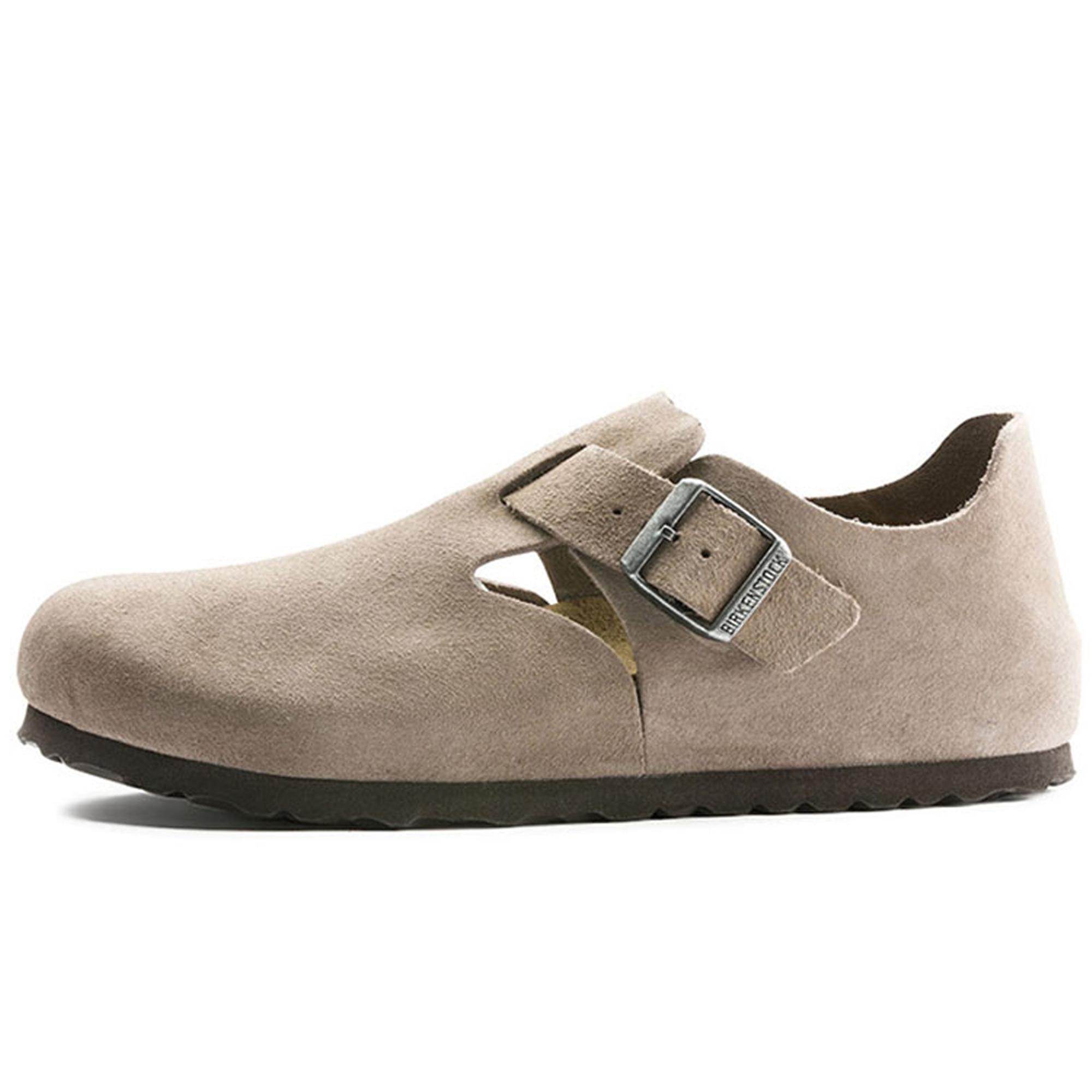 Birkenstock London Замша Кожа Тауп 1010503 45