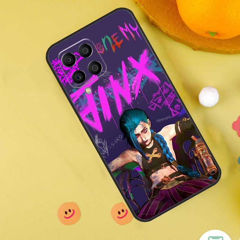 Anime Arcane Jinx For Samsung Galaxy M31s M13 M33 M53 M52 M32 M12 M14 M34 M54 M11 M21 M51 M20 M15 M55 Case