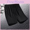 Ice Silk Stretch Casual Shorts For Men With Pocket Details For Summer Comfort